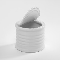 Mini Ceramic Tin Can 7 oz