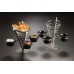 Conical Baskets With Three Ramekin Holders