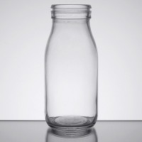 Glass Milk Bottle 16 oz.