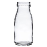 Glass Milk Bottles 8 oz