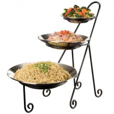 Three-Tier Display Stand for Round Bowls