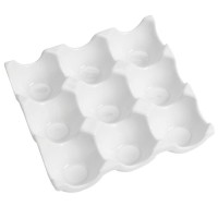 9 Slot Porcelain Egg Tray 9 Slot Porcelain Egg Tray