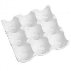 9 Slot Porcelain Egg Tray