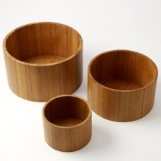 Round Bamboo Riser Set