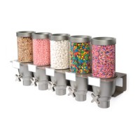 EZ-SERV® Five-Container Wall Mounted Dispenser EZ-SERV® Five-Container Wall Mounted Dispenser