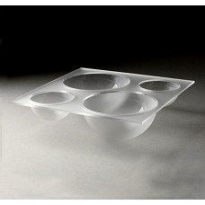 Large Frosted Four-Bowl Tray For Mod.Pod™ Buffet System – LQT1340