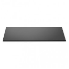 Wide Rectangular Black Acrylic Surface