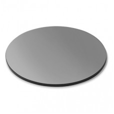 14 Inch Round Black Acrylic Surface