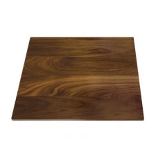 14 Inch Square Walnut Wood Surface
